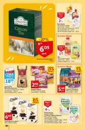 Gazetka promocyjna Auchan - Gazetka Rewelacyjnie małe ceny Auchan Hipermarket - Gazetka - ważna od 11.01 do 11.01.2023 - strona 30 - produkty: Ser, Ryż, Mus, Cukier, BoboVita, Cukierki czekoladowe, Kawa, Czekolada, Czekolada gorzka, Deser, Cukierki, Herbata, Nimm2
