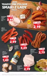 Gazetka promocyjna Kaufland - OFERTA TYGODNIA - Gazetka - ważna od 21.09 do 21.09.2022 - strona 13 - produkty: Drobimex, Pasztet, Szynka, Tarczyński, Kabanos, Szynka delikatesowa, Kiełbasa, Olewnik