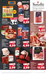 Gazetka promocyjna Kaufland - OFERTA TYGODNIA - Gazetka - ważna od 21.09 do 21.09.2022 - strona 15 - produkty: Kurczak, Krakus, Sok, Salami, Szynka wieprzowa, Sokołów, Parówki, Prosciutto, Szynka, Tarczyński, Morliny, Boczek, Kiełbasa