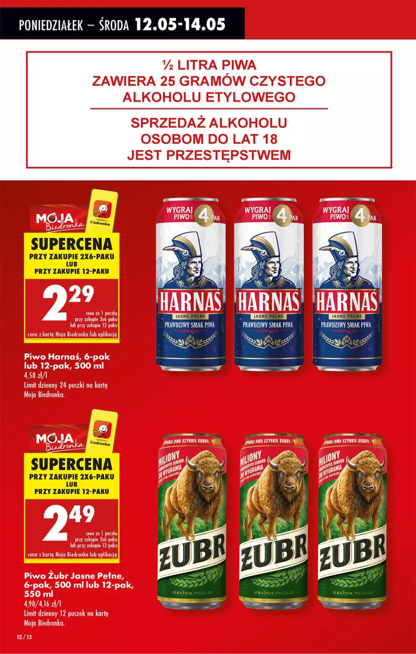 Gazetka promocyjna Biedronka - Od Poniedziałku - ważna 12.05 do 17.05.2025 - strona 14 - produkty: Fa