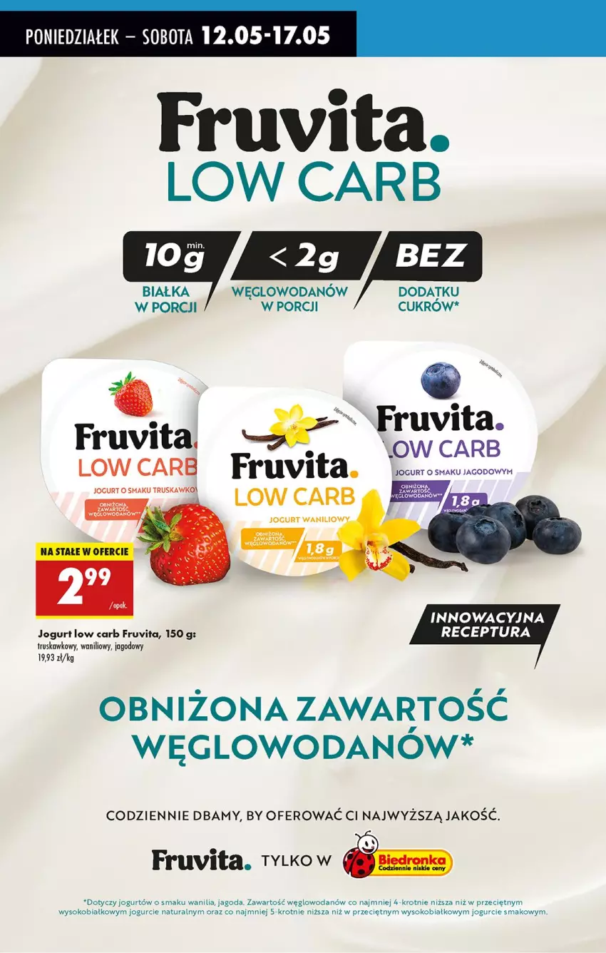 Gazetka promocyjna Biedronka - Od Poniedziałku - ważna 12.05 do 17.05.2025 - strona 36 - produkty: Jogurt, Por, Sok, Woda