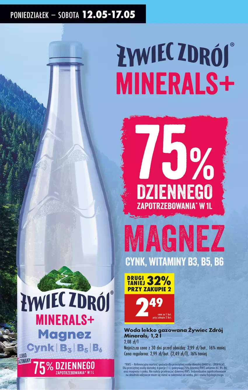 Gazetka promocyjna Biedronka - Od Poniedziałku - ważna 12.05 do 17.05.2025 - strona 54 - produkty: Cynk, Magnez, Pokrywa, Por, Woda