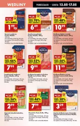 Gazetka promocyjna Biedronka - Od Poniedziałku - Gazetka - ważna od 17.05 do 17.05.2025 - strona 27 - produkty: Piec, Kurczak, Cheddar, Parówki sokoliki, Sok, Ser, Koc, Sokołów, Bell, Parówki, Prosciutto, Szynka, Boczek, Frankfurterki, Szynka delikatesowa, Grill, Kiełbasa, Kiełbasa śląska, Fa