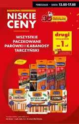 Gazetka promocyjna Biedronka - Od Poniedziałku - Gazetka - ważna od 17.05 do 17.05.2025 - strona 5 - produkty: Parówki, Tarczyński, Kabanos, Fa