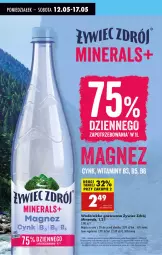 Gazetka promocyjna Biedronka - Od Poniedziałku - Gazetka - ważna od 17.05 do 17.05.2025 - strona 54 - produkty: Por, Cynk, Woda, Pokrywa, Magnez