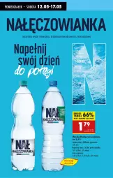 Gazetka promocyjna Biedronka - Od Poniedziałku - Gazetka - ważna od 17.05 do 17.05.2025 - strona 55 - produkty: Nałęczowianka, Woda mineralna, Woda