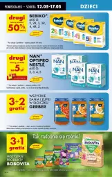 Gazetka promocyjna Biedronka - Od Poniedziałku - Gazetka - ważna od 17.05 do 17.05.2025 - strona 66 - produkty: Por, Gra, Gerber, O nas, Bebiko, Dzieci, Karmi, Mleko