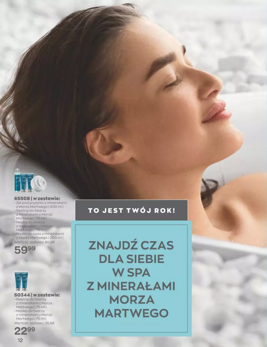 Gazetka promocyjna Avon - Katalog Avon 1/2023 kampania styczeń - ważna 01.01 do 31.01.2023 - strona 12 - produkty: Maska, Maska do twarzy, Peeling