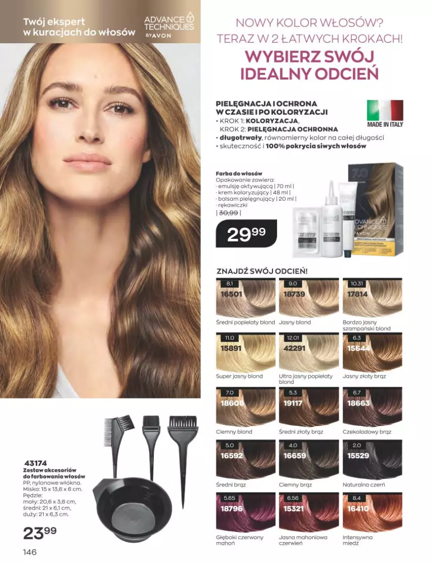 Gazetka promocyjna Avon - Katalog Avon 1/2023 kampania styczeń - ważna 01.01 do 31.01.2023 - strona 146 - produkty: Cień, Fa, Miska, Tera