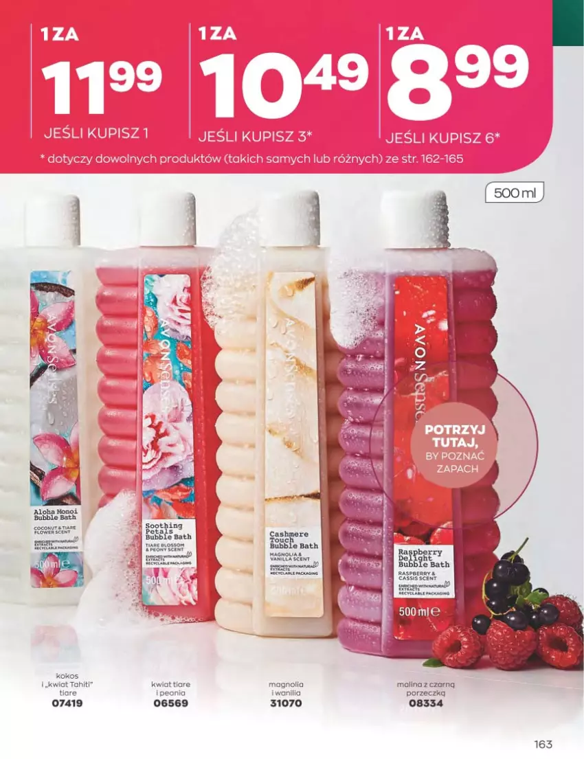 Gazetka promocyjna Avon - Katalog Avon 1/2023 kampania styczeń - ważna 01.01 do 31.01.2023 - strona 163 - produkty: Kokos