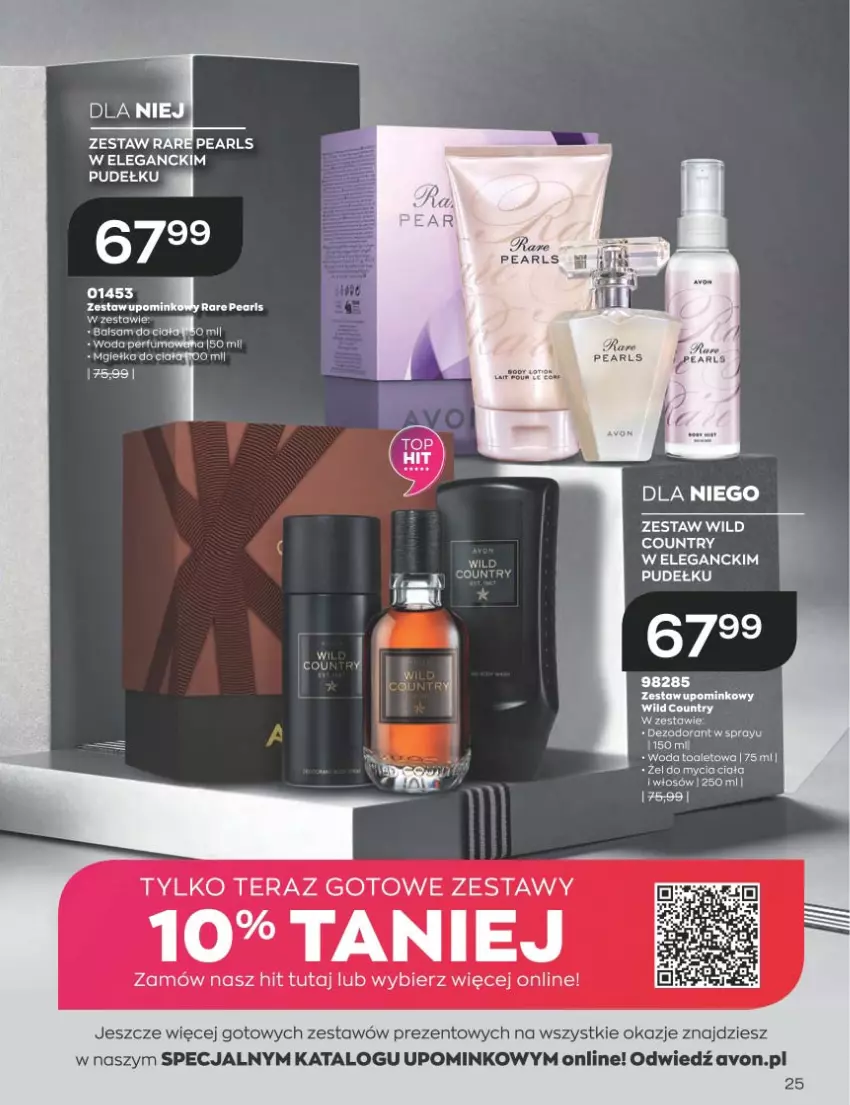 Gazetka promocyjna Avon - Katalog Avon 1/2023 kampania styczeń - ważna 01.01 do 31.01.2023 - strona 25 - produkty: Dezodorant, Perfum, Tera, Woda, Woda toaletowa