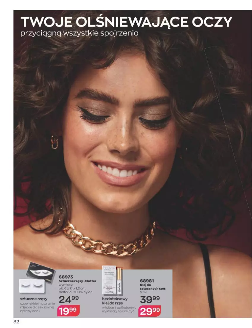 Gazetka promocyjna Avon - Katalog Avon 1/2023 kampania styczeń - ważna 01.01 do 31.01.2023 - strona 32 - produkty: Fa, Sztuczne rzęsy