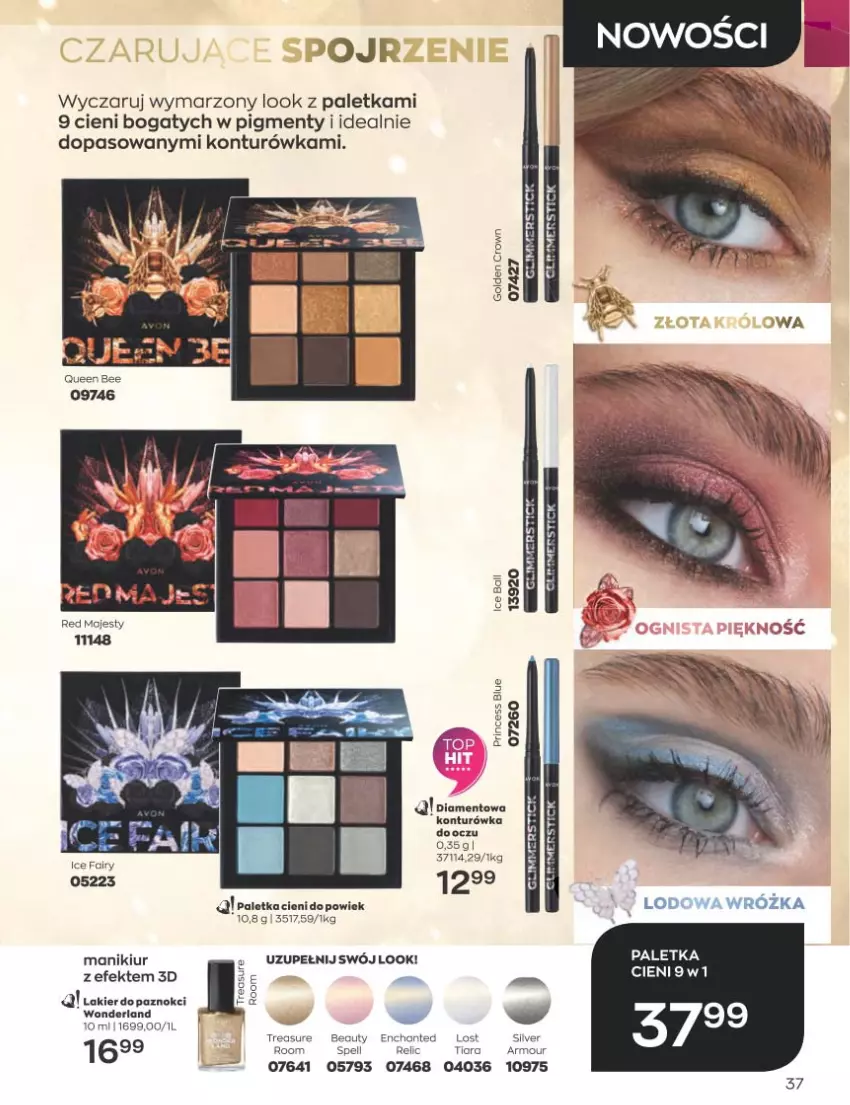 Gazetka promocyjna Avon - Katalog Avon 1/2023 kampania styczeń - ważna 01.01 do 31.01.2023 - strona 37 - produkty: Fa, Fairy, Lakier, Lakier do paznokci