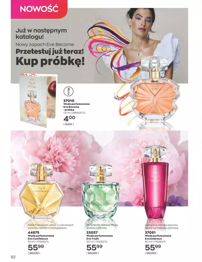 Gazetka promocyjna Avon - Katalog Avon 1/2023 kampania styczeń - ważna 01.01 do 31.01.2023 - strona 82 - produkty: Moda, Perfum, Piwa, Róża, Tera, Woda, Woda perfumowana