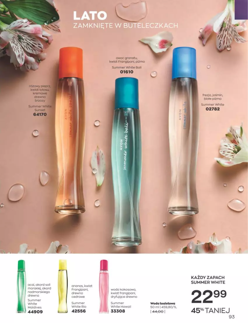 Gazetka promocyjna Avon - Katalog Avon 1/2023 kampania styczeń - ważna 01.01 do 31.01.2023 - strona 93 - produkty: Gra, Granat, Kokos, Woda, Woda toaletowa