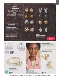 Gazetka promocyjna Avon - Katalog Avon 1/2023 kampania styczeń - Gazetka - ważna od 31.01 do 31.01.2023 - strona 121 - produkty: Ser, Jaja, Cynk, Kosz, Pierścionek, LANA, Perła, Tytan