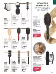 Gazetka promocyjna Avon - Katalog Avon 1/2023 kampania styczeń - Gazetka - ważna od 31.01 do 31.01.2023 - strona 147 - produkty: Szczotka, Szczotka do włosów, Masażer