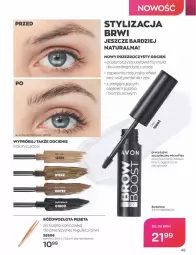 Gazetka promocyjna Avon - Katalog Avon 1/2023 kampania styczeń - Gazetka - ważna od 31.01 do 31.01.2023 - strona 49 - produkty: Pęseta, Cień, Lack, Olej, Pokrywa, Szczoteczka