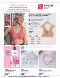 Gazetka promocyjna Avon - Katalog Avon 1/2023 kampania styczeń - Gazetka - ważna od 31.01 do 31.01.2023 - strona 58 - produkty: Biustonosz, Cynk, Pompka, Tytan, Nawilżający balsam, Bransoletka, Olej