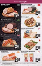 Gazetka promocyjna Stokrotka - Market - Gazetka - ważna od 18.10 do 18.10.2023 - strona 8 - produkty: Piec, Chrzan, Warzywa, Sok, Pieczeń rzymska, Salami, Sokołów, Parówki, Szynka, Pieprz, Boczek, Owoce, Kiełbasa, Bianka, Mięso, Fa