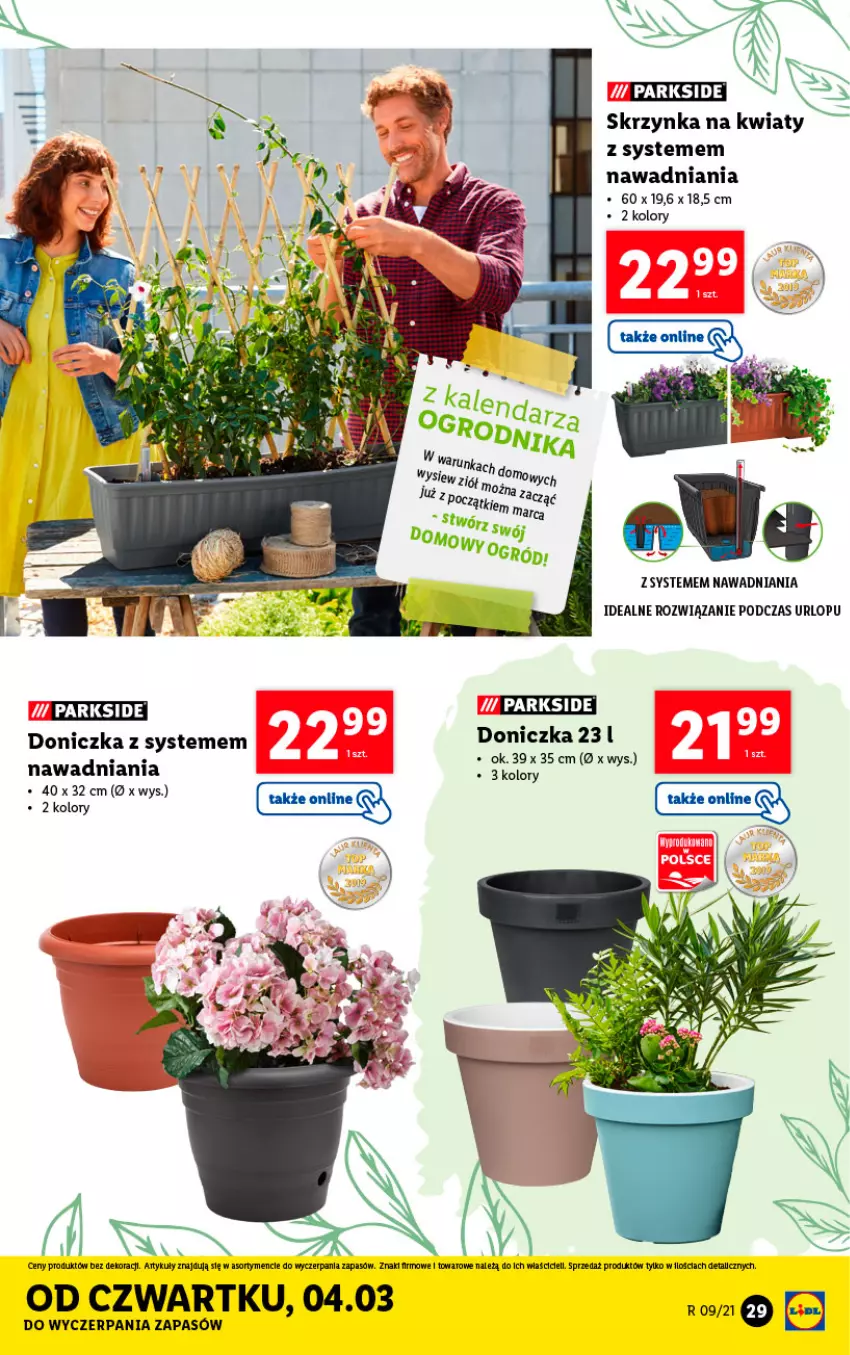 Gazetka promocyjna Lidl - GAZETKA - ważna 01.03 do 06.03.2021 - strona 29 - produkty: Parkside