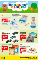 Gazetka promocyjna Lidl - GAZETKA - Gazetka - ważna od 06.03 do 06.03.2021 - strona 18 - produkty: Układanka, Chodzik, Kolorowanka, Klej, Zabawka