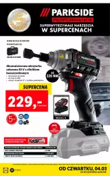Gazetka promocyjna Lidl - GAZETKA - Gazetka - ważna od 06.03 do 06.03.2021 - strona 22 - produkty: Parkside, Walizka, Tarka, Wkręt, Wkrętarka, Akumulator