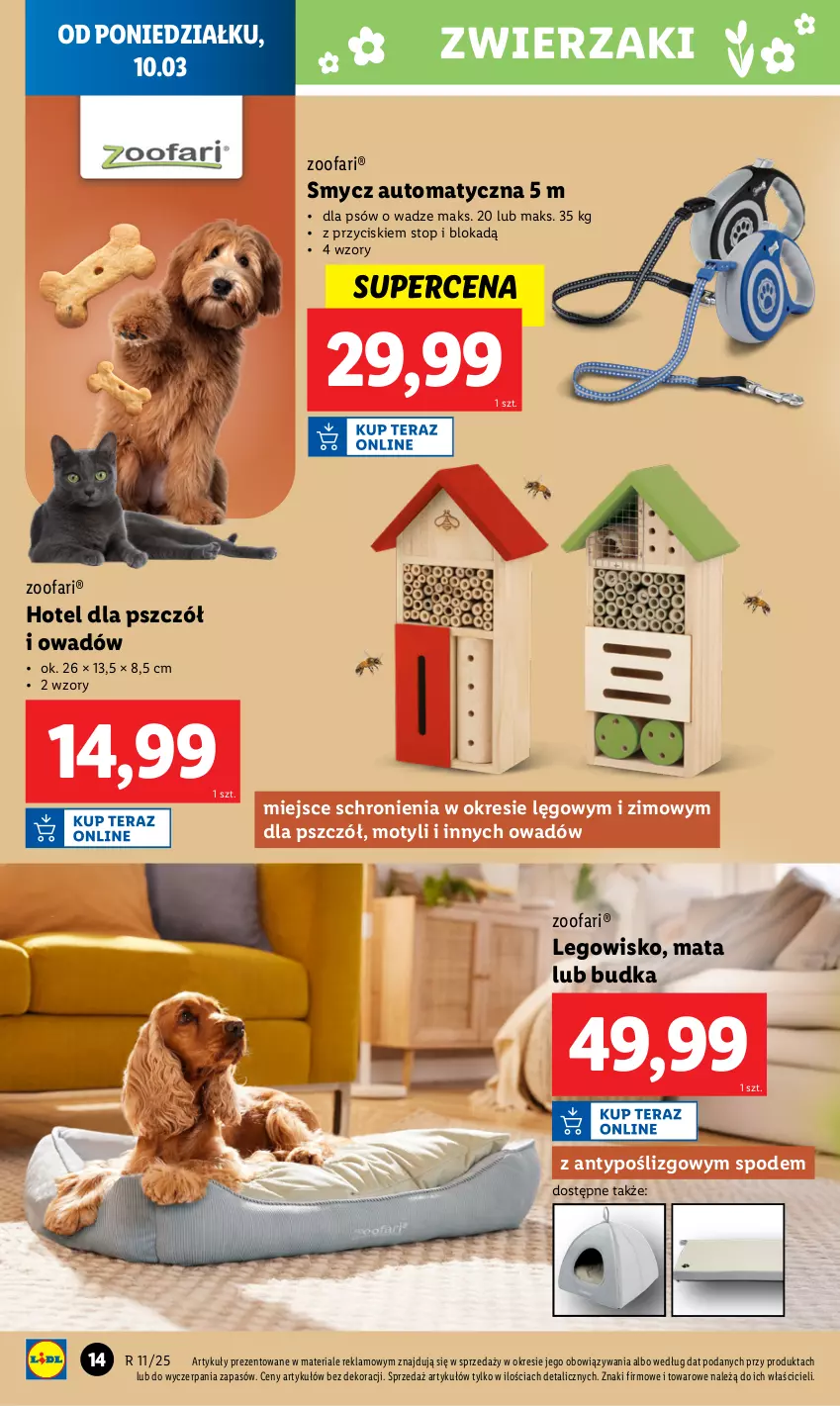 Gazetka promocyjna Lidl - GAZETKA - ważna 10.03 do 15.03.2025 - strona 22 - produkty: Fa, LEGO, Legowisko, Smycz, Top