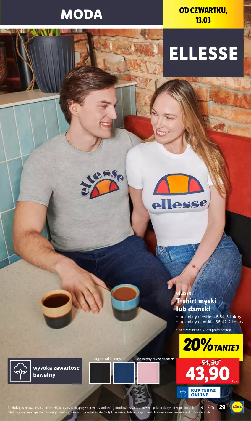 Gazetka promocyjna Lidl - GAZETKA - ważna 10.03 do 15.03.2025 - strona 29 - produkty: Moda, Sok, T-shirt