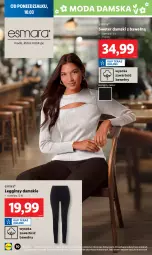 Gazetka promocyjna Lidl - GAZETKA - Gazetka - ważna od 15.03 do 15.03.2025 - strona 10 - produkty: Sweter, Sok, Gin, Moda, Legginsy