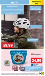 Gazetka promocyjna Lidl - GAZETKA - Gazetka - ważna od 15.03 do 15.03.2025 - strona 35 - produkty: Por, Ryba, Dzwonek, Kask, Kosz, Barbie, Disney, Rower, Sport, Psi Patrol