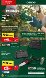 Gazetka promocyjna Lidl - GAZETKA - Gazetka - ważna od 15.03 do 15.03.2025 - strona 44 - produkty: Piec, Parkside, Ser, Walizka, Sekator, Wkręt, Olej, Ogród, Miecz, Akumulator