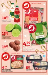 Gazetka promocyjna Auchan - Przywitaj Nowy Rok w dobrym stylu Hipermarkety - Gazetka - ważna od 31.12 do 31.12.2021 - strona 5 - produkty: Mus, Tortilla, Lody, Pizza, Napój, Liczi, Szpinak