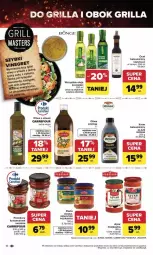 Gazetka promocyjna Carrefour - Gazetka Grill Cię wzywa od czwartku! - Gazetka - ważna od 02.05 do 02.05.2026 - strona 17 - produkty: Kujawski, Ser, Gin, Pesto, Podravka, Oliwa z oliwek, Monini, Grill, Olej, Ocet, Oliwa