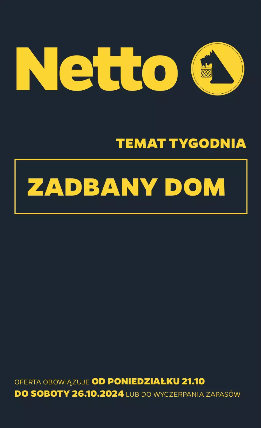 Gazetka promocyjna Netto - Od Poniedziałku Przemysłowa - ważna 21.10 do 26.10.2024 - strona 1