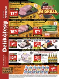 Gazetka promocyjna Delikatesy Centrum - Franczyza DC19 Czwartek - Gazetka - ważna od 14.05 do 14.05.2025 - strona 1 - produkty: Ser, Rum, BIC, Szynka wieprzowa, Rama, Tran, Lody, Szynka, Schab wieprzowy, Edam, Polmiek, Orka, Mleko