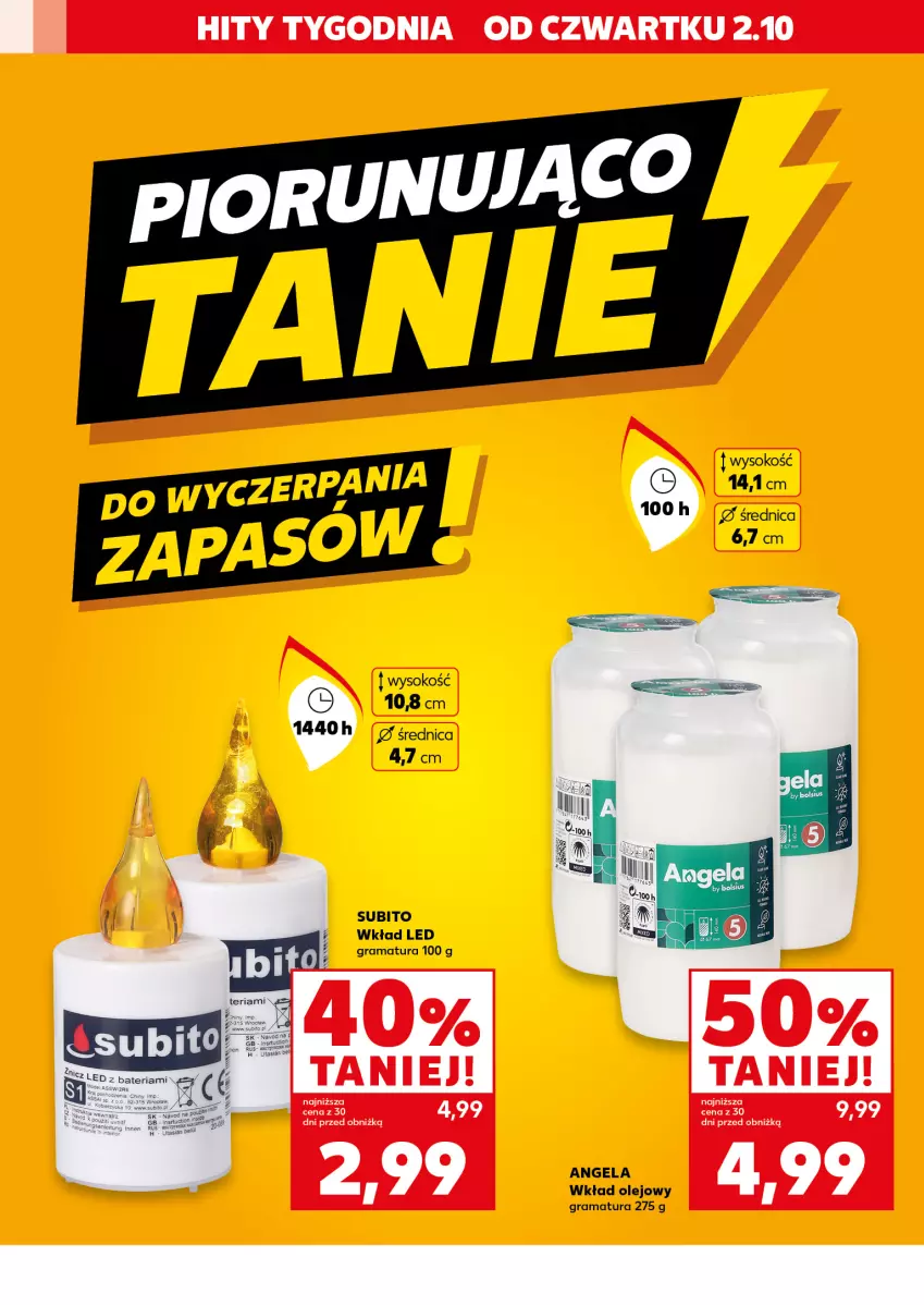 Gazetka promocyjna Kaufland - Kaufland - ważna 02.10 do 08.10.2025 - strona 2 - produkty: Gra, Olej, Rama, Sok, Wkład olejowy