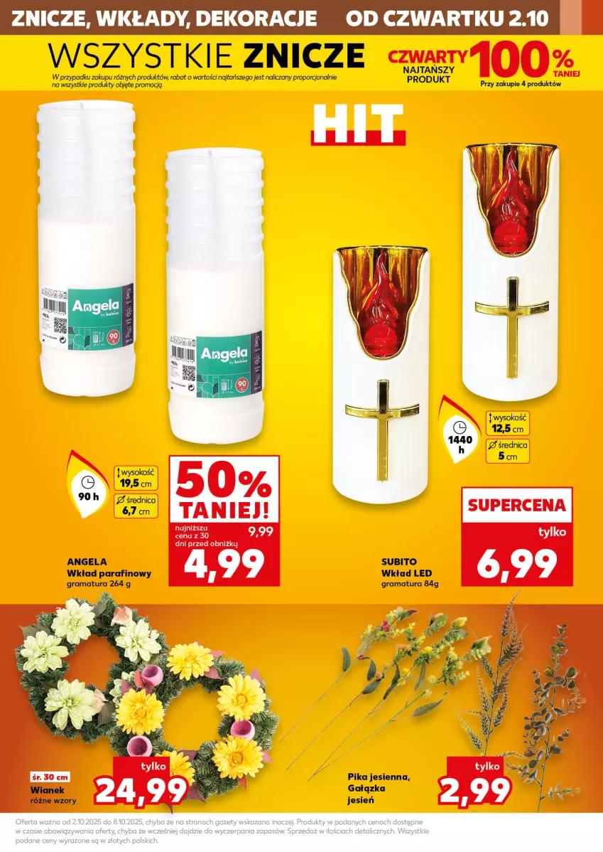 Gazetka promocyjna Kaufland - Kaufland - ważna 02.10 do 08.10.2025 - strona 7 - produkty: Gra, Por, Rama, Ser, Sok, Znicz