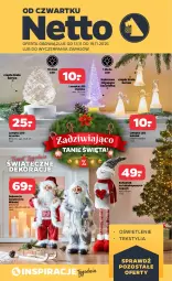Gazetka promocyjna Netto - Od Czwartku Przemysłowa - Gazetka - ważna od 19.11 do 19.11.2025 - strona 1 - produkty: Teleskop, Choinka, Inka, Dekoracja świąteczna