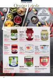 Gazetka promocyjna Makro - [Oferta specjalna] Jesienne aromaty - Gazetka - ważna od 30.10 do 30.10.2021 - strona 12 - produkty: Sos, Ser, Ogórki konserwowe, Papryka, Kukurydza konserwowa, Kawa, Fasola, Tuńczyk, Olej, Groszek, Kukurydza, Fa