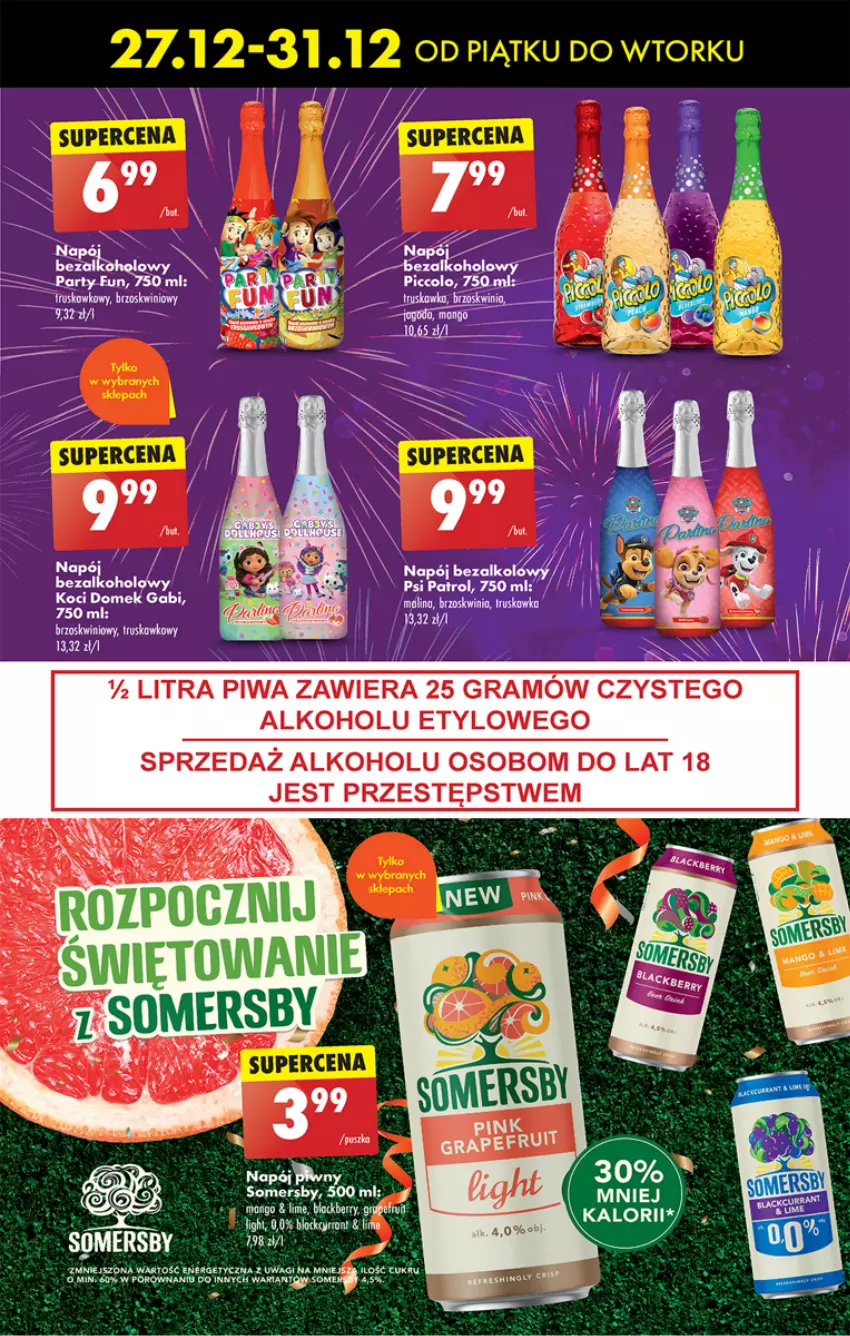 Gazetka promocyjna Biedronka - Od Czwartku - ważna 27.12.2024 do 01.01.2025 - strona 11 - produkty: Gra, Koc, Lack, Piwa, Wagi