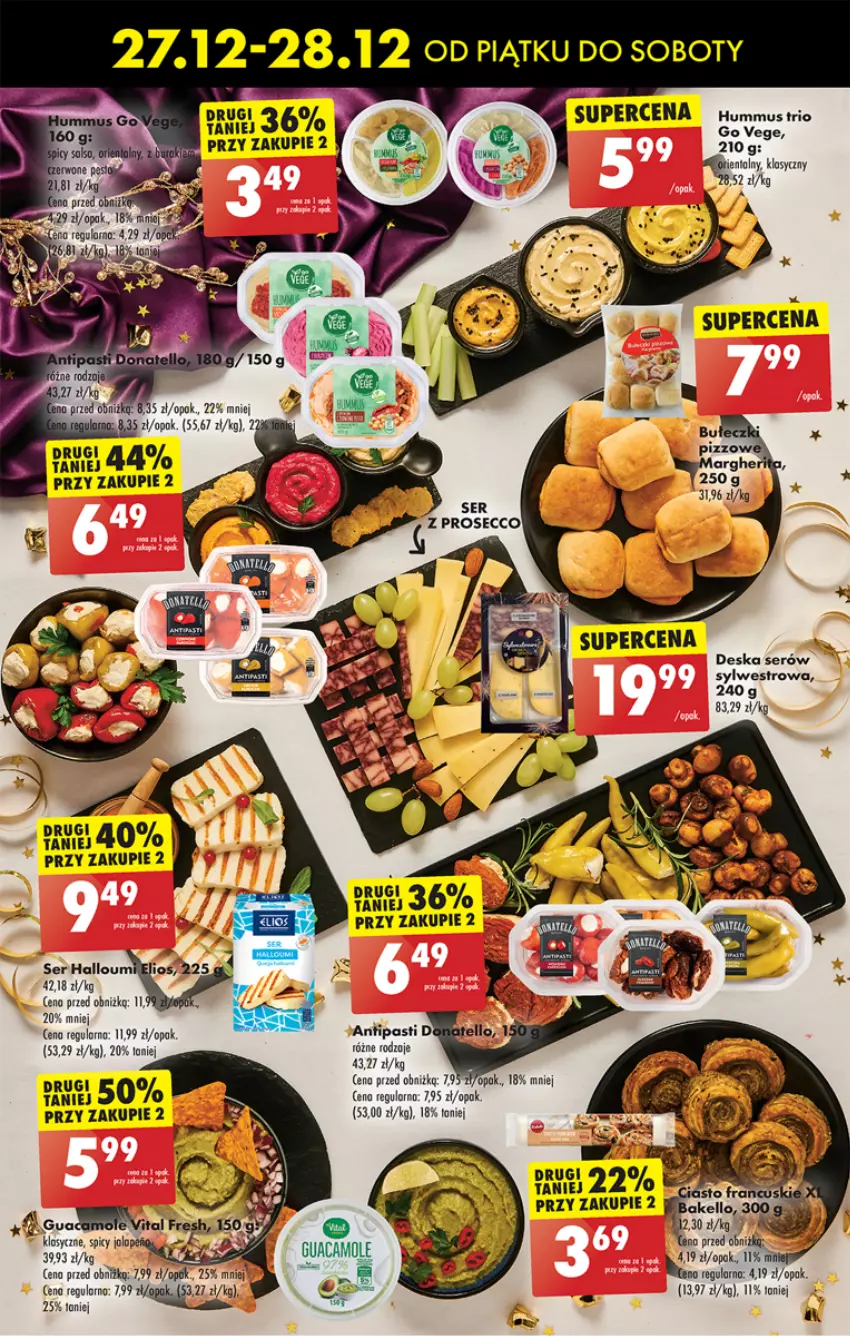 Gazetka promocyjna Biedronka - Od Czwartku - ważna 27.12.2024 do 01.01.2025 - strona 15 - produkty: Amol, Deska serów, Hummus, Mus, Ser