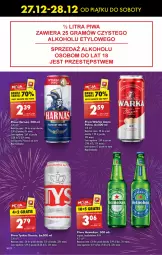 Gazetka promocyjna Biedronka - Od Czwartku - Gazetka - ważna od 01.01 do 01.01.2025 - strona 10 - produkty: Piwa, Piwo, Halo, Gin, Gra, Heineken, Tyskie, Harnaś, LG