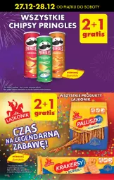 Gazetka promocyjna Biedronka - Od Czwartku - Gazetka - ważna od 01.01 do 01.01.2025 - strona 12 - produkty: Lajkonik, Chipsy, Pringles