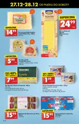 Gazetka promocyjna Biedronka - Od Czwartku - Gazetka - ważna od 01.01 do 01.01.2025 - strona 34 - produkty: Mozzarella, Makaron, Cheddar, Ser, Jogurt, Actimel, Serek homogenizowany, Serek, Bazyl, Gouda, Mleko, Fa