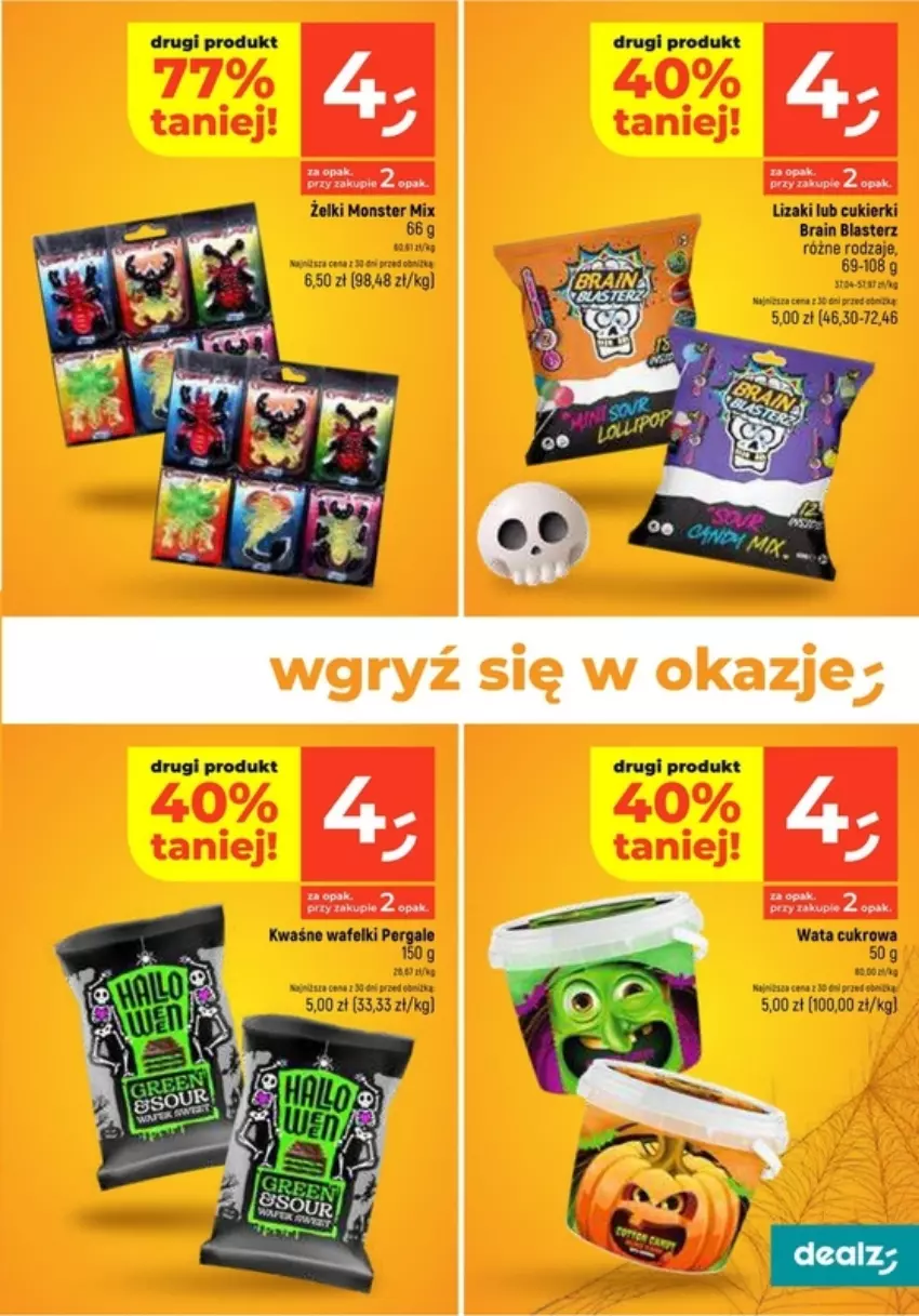 Gazetka promocyjna Dealz - ważna 17.10 do 23.10.2024 - strona 21 - produkty: Cukier, Cukierki, Fa, Lizaki, Por, Wata cukrowa