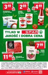 Gazetka promocyjna Spar - EuroSpar - Gazetka - ważna od 15.07 do 15.07.2022 - strona 16 - produkty: Mozzarella, Mięso mielone, Ser, Rum, Gra, Kosz, Dzieci, Owoce, Mięso, Fa