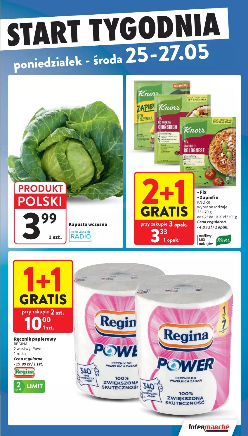 Gazetka promocyjna Intermarche - Gazetka promocyjna - ważna 21.05 do 27.05.2026 - strona 43 - produkty: Gin, Gra, Knorr, Papier, Ręcznik