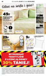 Gazetka promocyjna Netto - Akcesoria i dodatki - Gazetka - ważna od 29.03 do 29.03.2023 - strona 10 - produkty: Kujawski, Top, Sok, Gra, Pościel, Materac, Prześcieradło, Tera, Disney, Podlaski, Stock, Fanta, Komplet pościeli, Fa