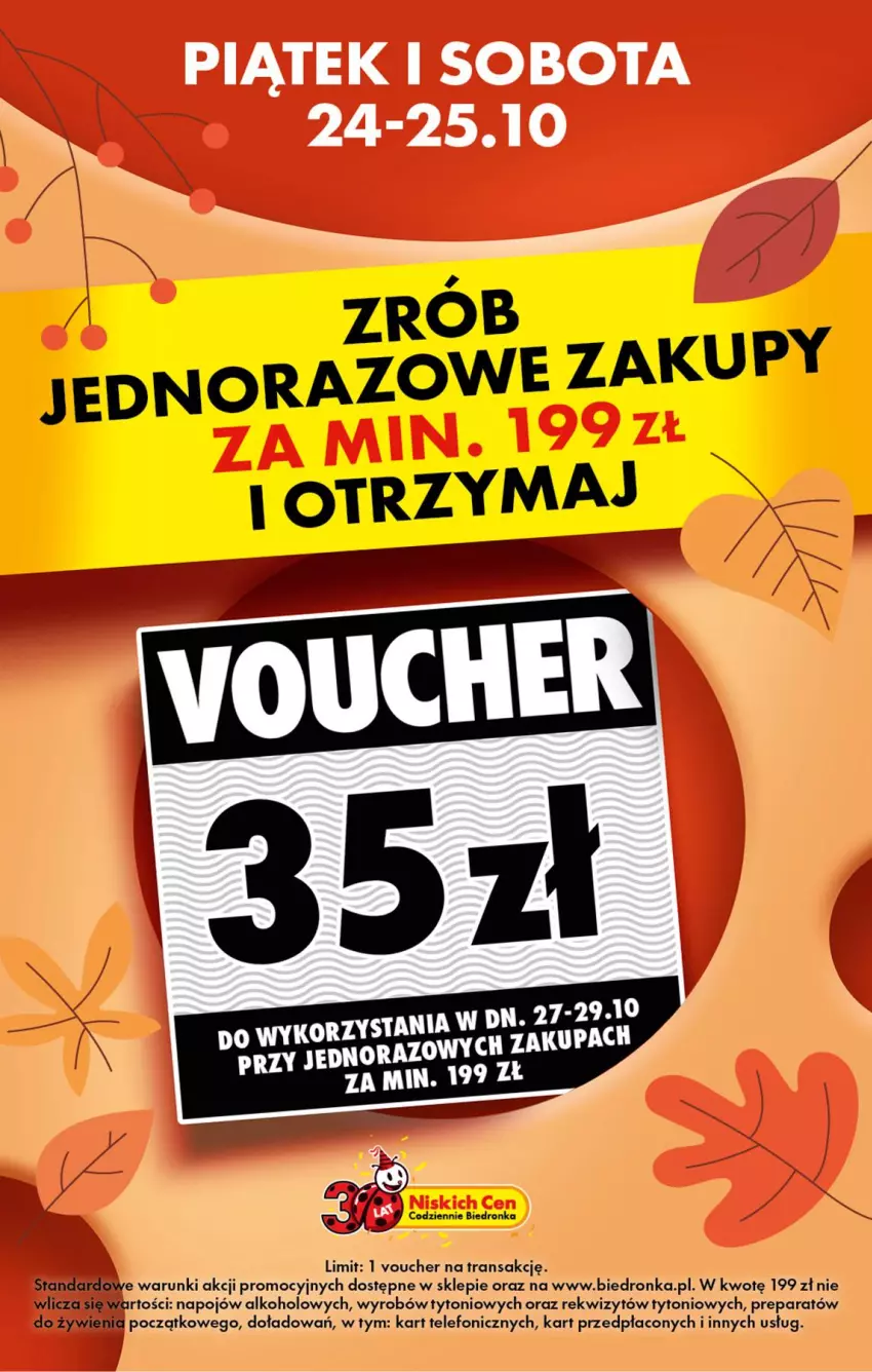 Gazetka promocyjna Biedronka - Tani Weekend - ważna 24.10 do 25.10.2025 - strona 3 - produkty: Telefon, Tran